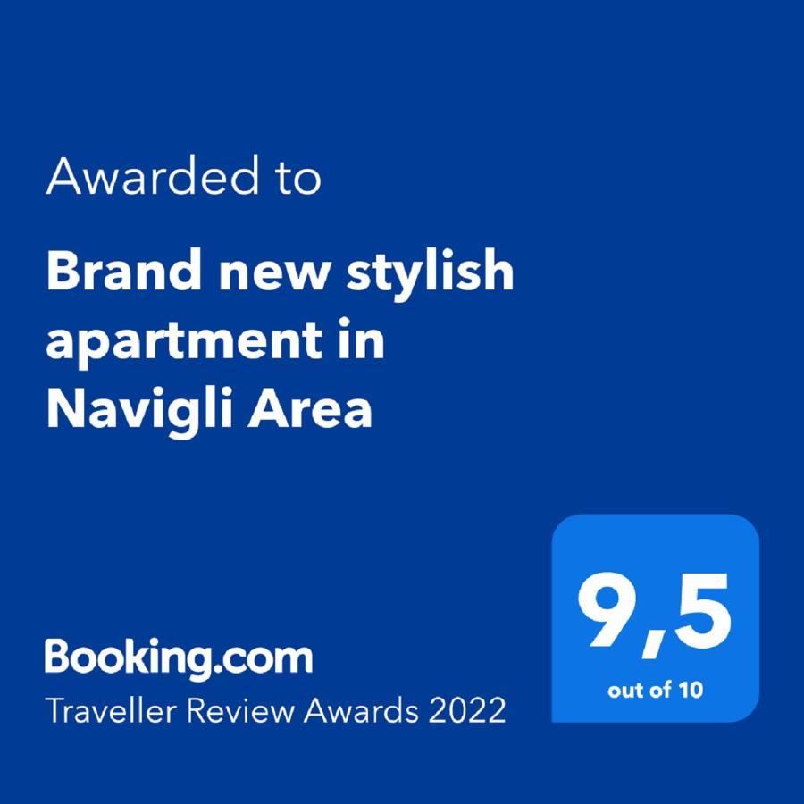 Lovely Milano - Brand New Stylish Apartment In Navigli Area Exteriör bild